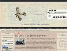 Tablet Screenshot of anciens-aerodromes.com